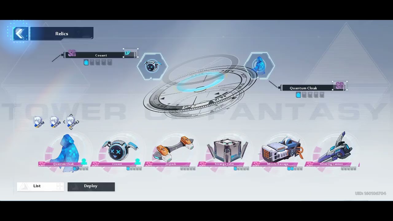 how to use 6 relics at same times, tower of fantasy/tof