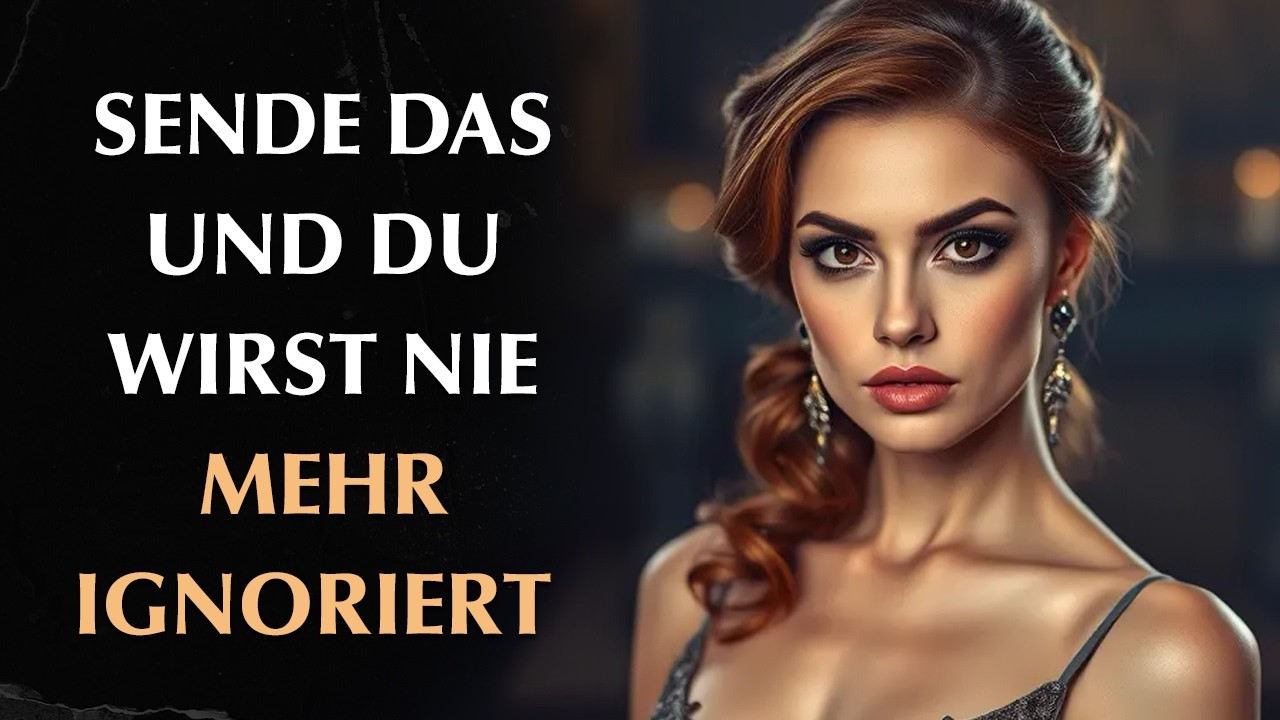 Nicht betteln, wenn sie nicht antwortet: Schick das und werde nie wieder ignoriert | Stoizismus