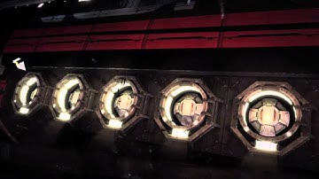 Mass Effect 2, FemShep and Liara intro, Normandy Attack