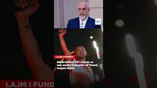 Rrjeti kritikoi ylli Limanin se nuk anulloi koncertin në Tiranë, reagon Rama
