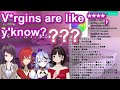 Eng subsskb club girls night part1 they talk about virginsnijisanji
