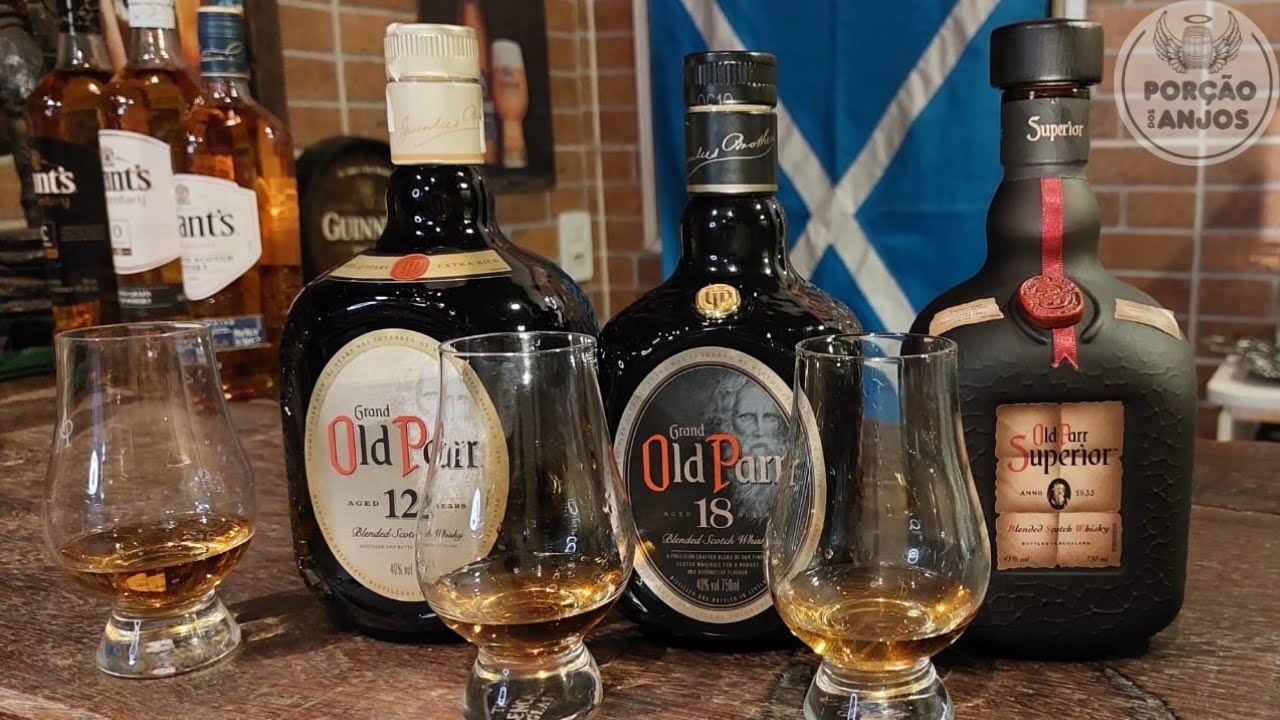 Review Whisky: Old Parr Superior, 18 e 12 anos. - YouTube