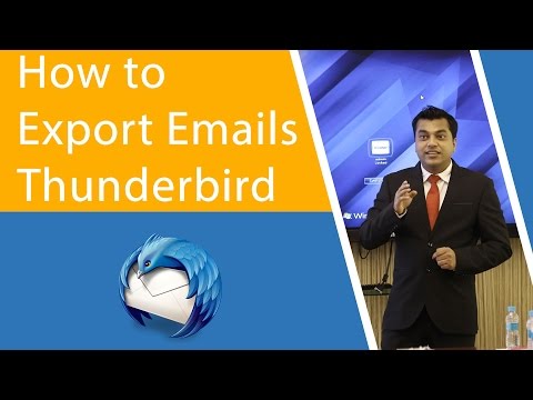 How to Export Emails from Thunderbird