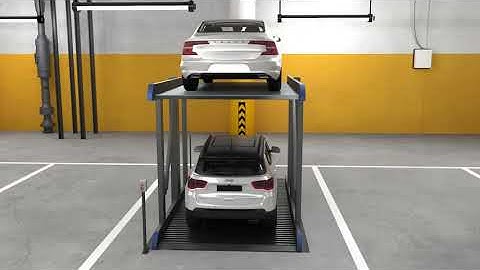 How the PS-11 2-Level Pit Stacker Works | Realistic Operation & Workflow Animation