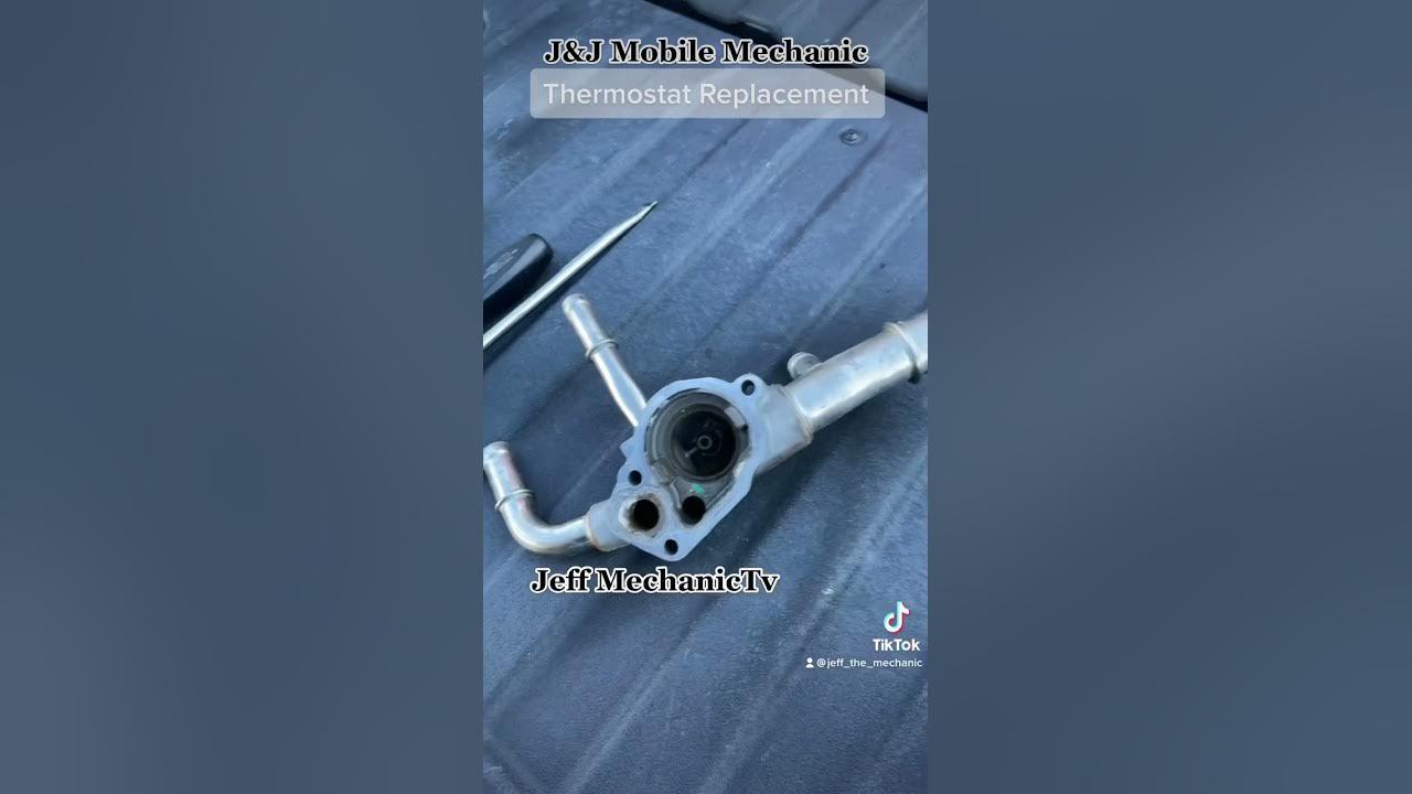 2014 Chevy Impala Thermostat Replacement - YouTube