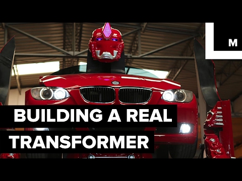 VIDÉO - Letrons, cette voiture qui se transforme en robot Tranformers