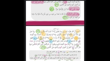 ربط وفهم ايات سوره (النحل ) الجزء الثانى من الأيه رقم (٢٣)الى الأيه رقم (٤٨) والمتشابهات 💐🌷🌸🌹