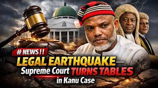 LEGAL BOMBSHELL! Supreme Court Reopens Nnamdi Kanu Case   Here's What Everyone Needs To Know NOW!
