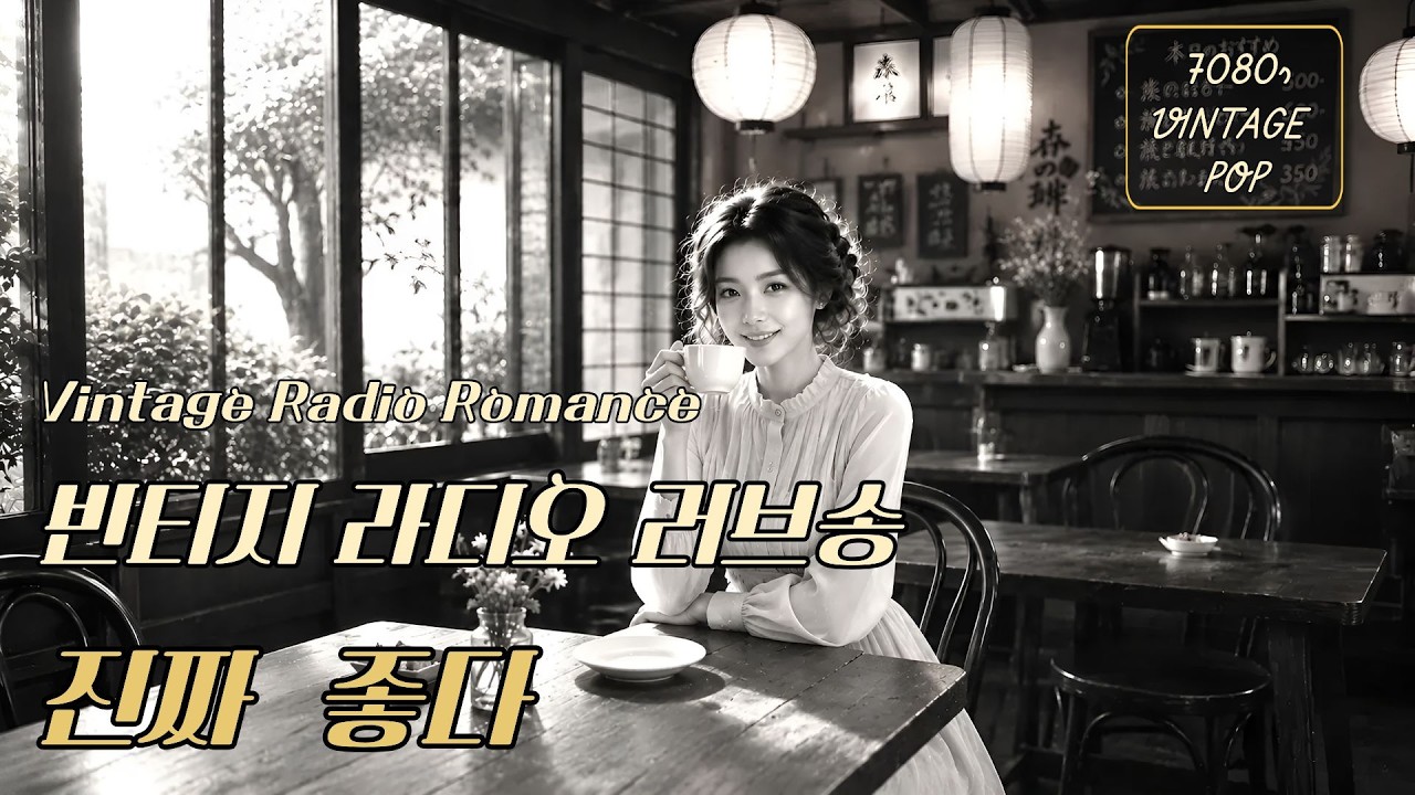 오래된 라디오 속 사랑 노래 📻 Vintage Love Songs | Nostalgic Old Pop Playlist