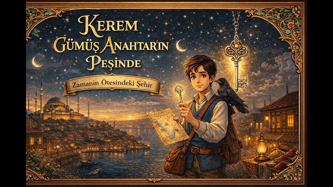 Kerem Gümüş Anahtar Peşinde: İstanbul’un Sırları ✨ | 15 Dakikalık Uyku Masalı