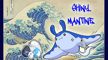 (HD) *FOYT* LIVE REACTION!! SHINY MANTINE AFTER 206 EGGS! (masuda method)-soul silver