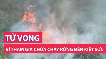 Người đàn ông tử vong vì tham gia chữa cháy rừng đến kiệt sức