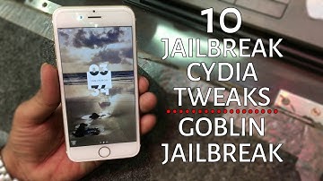 Top 10 CYDIA Tweaks To Use With NEW g0blin Jailbreak 64 Bit Device iOS 10.3.3 || #8