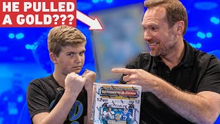 He Pulled a JAGS GOLD /10 out of 2021 Prizm Football!  Father/Son BOX BATTLE