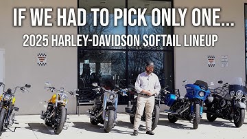 How to pick the RIGHT cruiser for YOU! | 2025 Harley-Davidson Softail motorcycles
