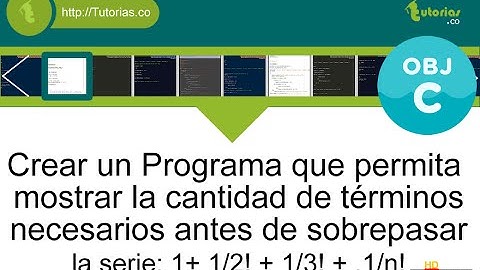 POO + ciclo while + Objective C (sobrepasar un valor con serie matematica factorial)