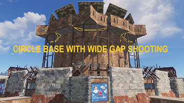Rust Circle base wide gap shooting
