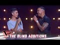 The blind auditions guy and budjerah sing climb every mountain  the voice australia 2019