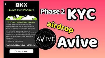Phase 2 kyc airdrop avive / list in okx