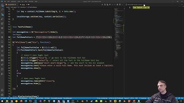 WEBD6201 - W2022 - Part 1 - Intro to Regular Expressions and jQuery Form Validation