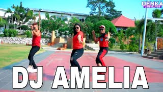 DJ AMELIA TIKTOK VIRAL || LINE DANCE || CHOREO DENKA NDOLU || KUPANG NTT || IKYY PAHLEVII ||