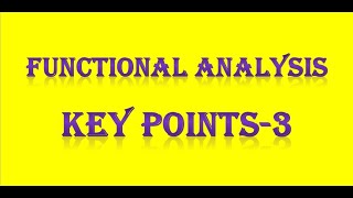 Famous PG TRB/ POLYTECHNIC functional analysis Key Points-3 Net Worth