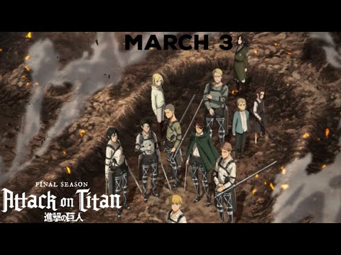 Attack On Titan - Final Season - Part 3 - Official Announcement Date