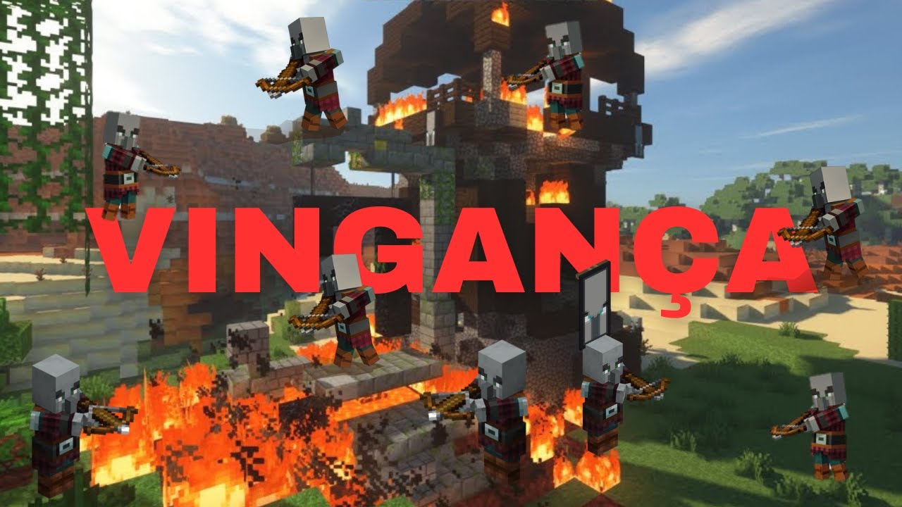 EXPLODI A TORRE DOS PILLAGERS - Saga BhorinhaCraft Ep. 12 - YouTube