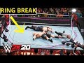 WWE 2K20 BREAK THE RING TUTORIAL IN HINDI ! How To DESTROY Ring AND Refree in WWE 2K20 ?