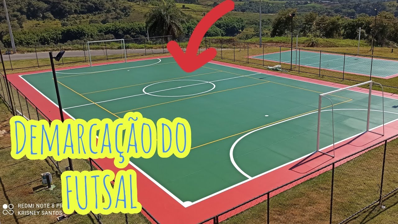 Quais são as demarcações de uma quadra?