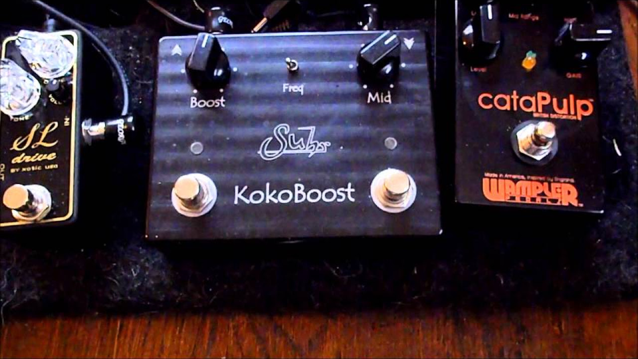 SUHR KOKO BOOST™ - CLASSIC - YouTube