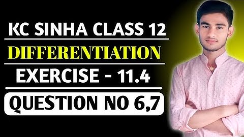 Kc shina class 12 Ex11.4 | Question No 6,7 Ex 11.4 Class 12 Math | KC SINHA EX 11.4 | Ex 11.4 Q6,7
