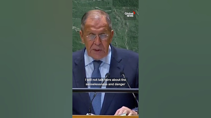 Russia’s Lavrov warns against "fight to victory with nuclear power"