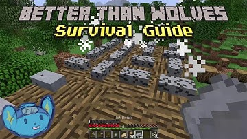 Gathering Clay for Progress - EP2 Better Than Wolves (Minecraft) Survival Guide