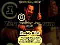buddy rich drum solo with unbelievable drums rolling speed