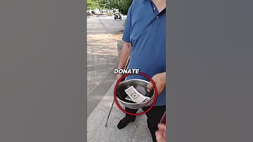 This Guy Got Caught Faking Being Blind #shorts