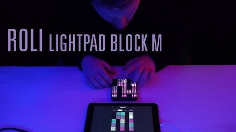 ROLI Lightpad Block M - First session