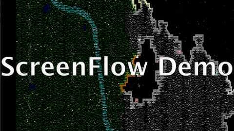 Dwarf Fortress: multi-level view
