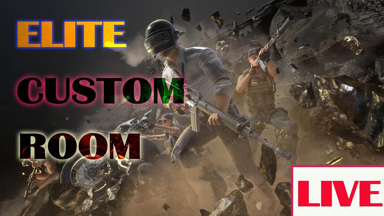 pubg mobile live | elite custom room | ironic gaming - YouTube