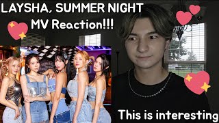 Laysha레이샤, Summer Night Mv Reaction Kpop Fanboy Reacts