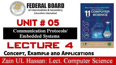 Lecture 4: Communication Protocols | Embedded systems #1styearcomputer