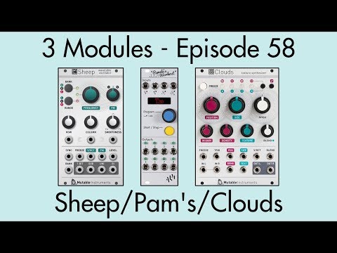 3 Modules #58: Sheep, Pamela's New Workout, Clouds