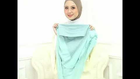 Tutorial Tudung Labuh 3 Lapis by SYAZARA