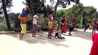 Mañaners - raggae in Güell park. (Barselona)