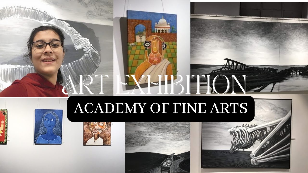 ART EXHIBITION IN KOLKATA😍 ACADEMY OF FINE ARTS EXHIBITION IN