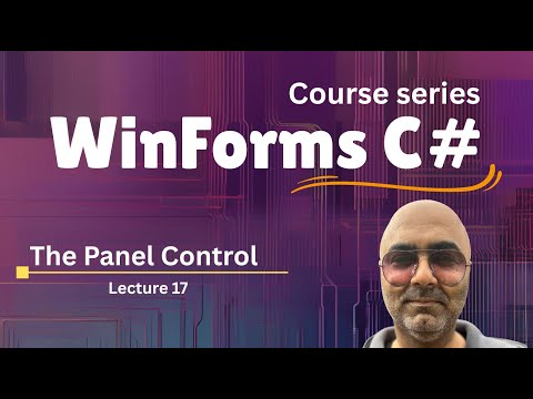 Panel Control in Windows Forms | WinForms Tutorial for Beginners