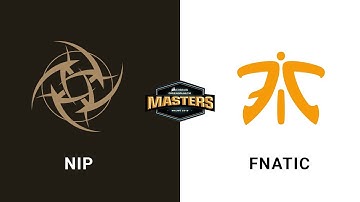 NIP vs Fnatic - Dust 2 - Quarter-Final - CORSAIR DreamHack Masters Malmö 2019