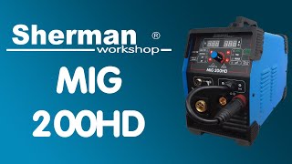 Poste à Souder à Onduleur Synergique Sherman DigiMIG 200 HIT - Avec Fonction TIG Lift - Jeu N°1 Complet