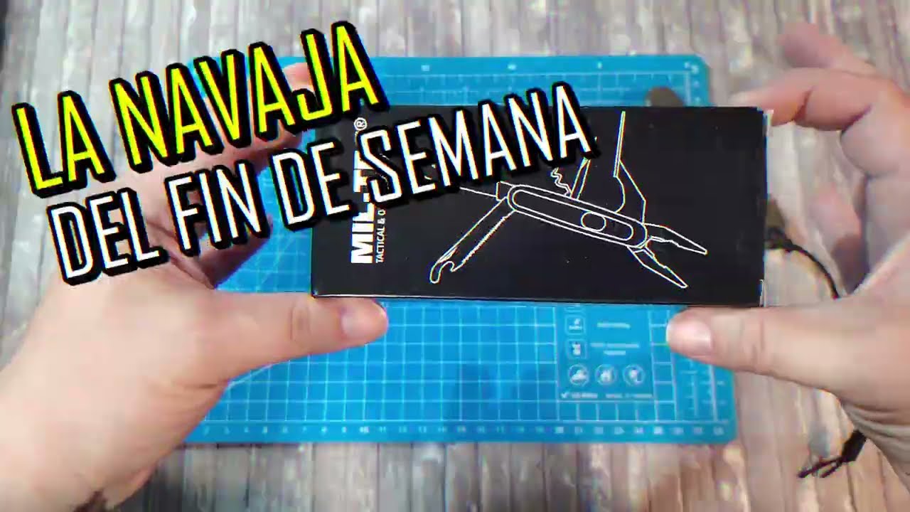 SDS | Navajas | Mil-Tec G.A.K. Verde con Alicate. La navaja del fin de semana