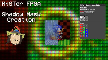TrashUncle | MiSTer FPGA Shadow Mask Creation - Converting Masks